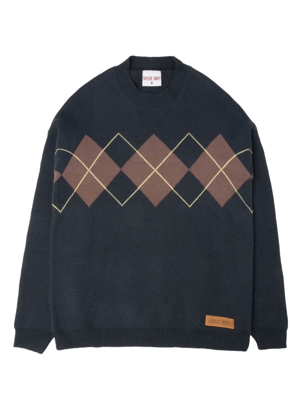RED (TAYLOR'S VERSION) NAVY ARGYLE SWEATER